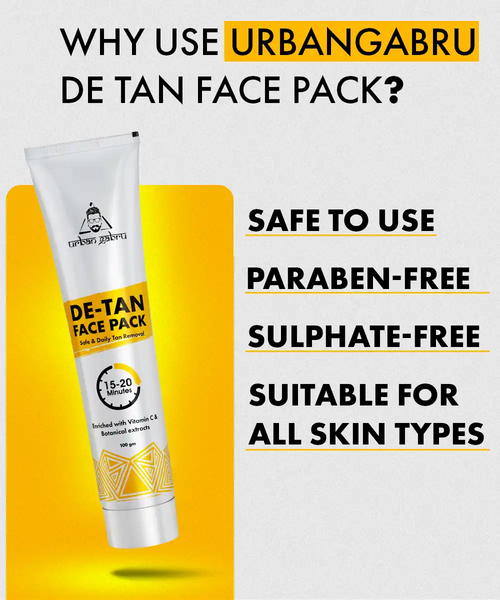 UrbanGabru De-tan Face Pack  100 gm - Image 6