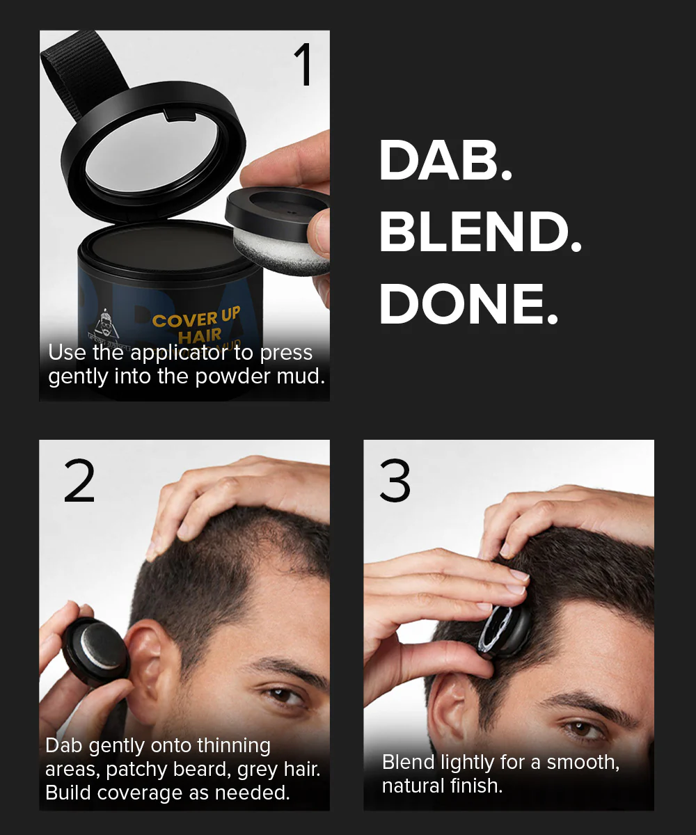 Urbangabru cover up hair mud 4gm - Image 5