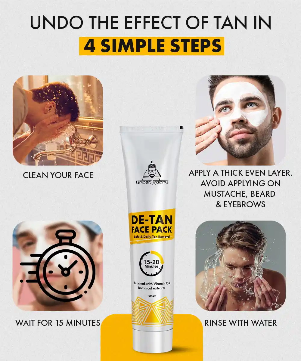 UrbanGabru De-tan Face Pack  100 gm - Image 4
