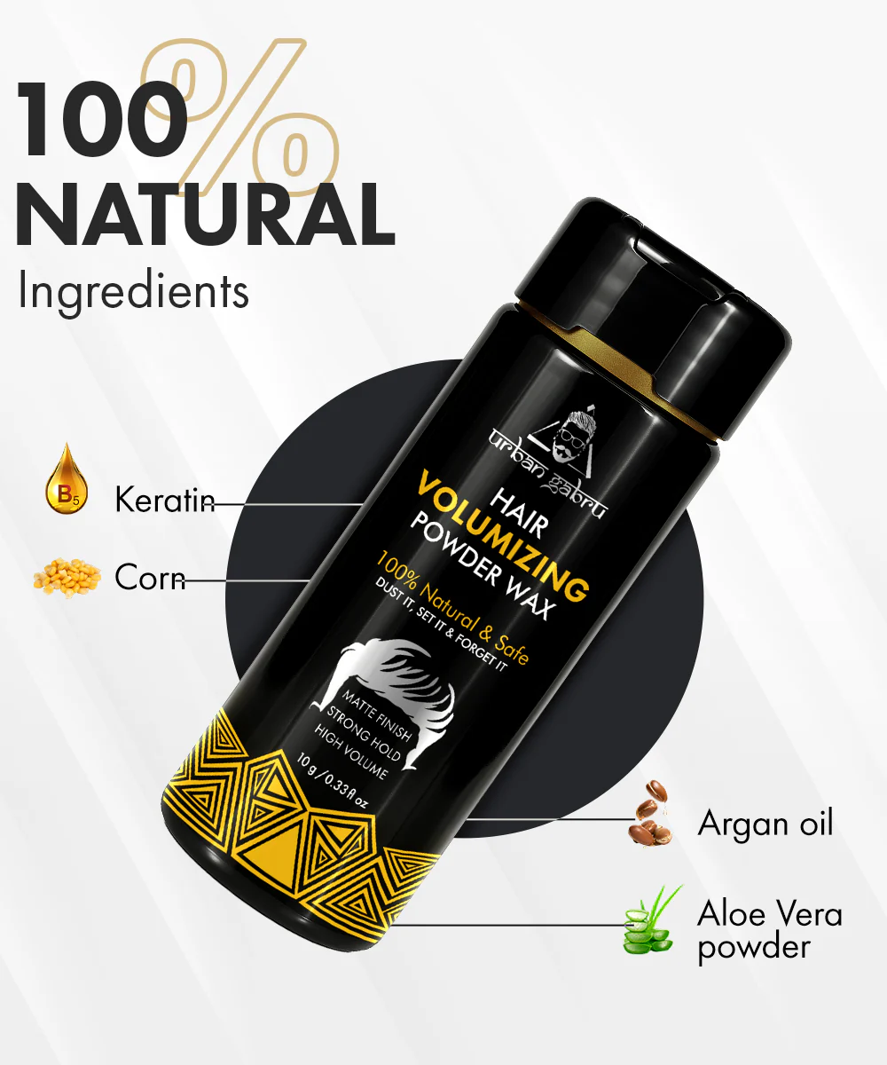 UrbanGabru Hair Volumizing Powder Wax 10gm - Image 4